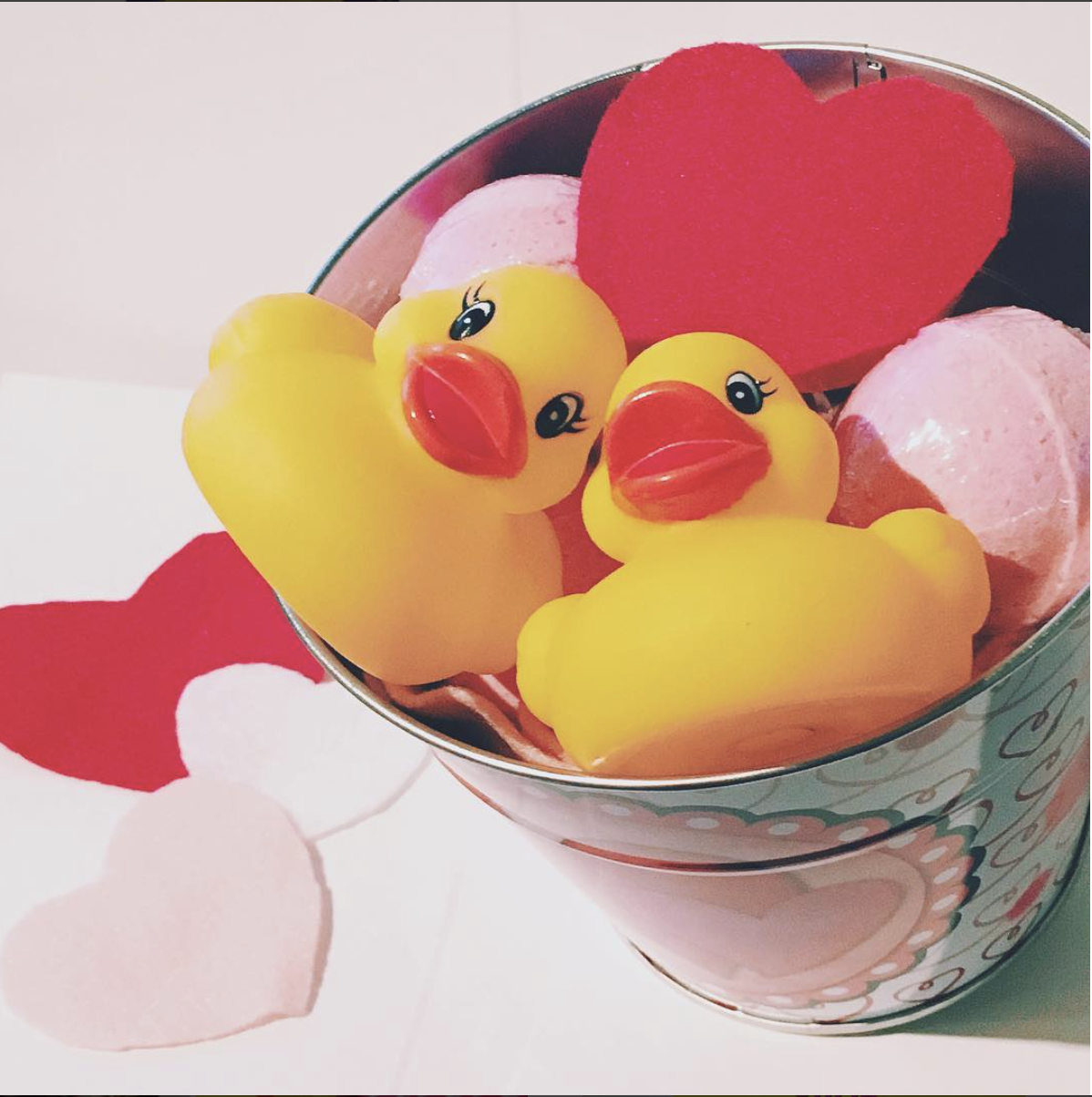 Personalized Valentine's Day Gift DIYs with Rubber Duckies – DUCKY