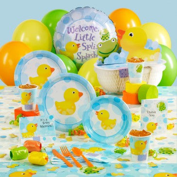 Baby Shower with Rubber Ducks