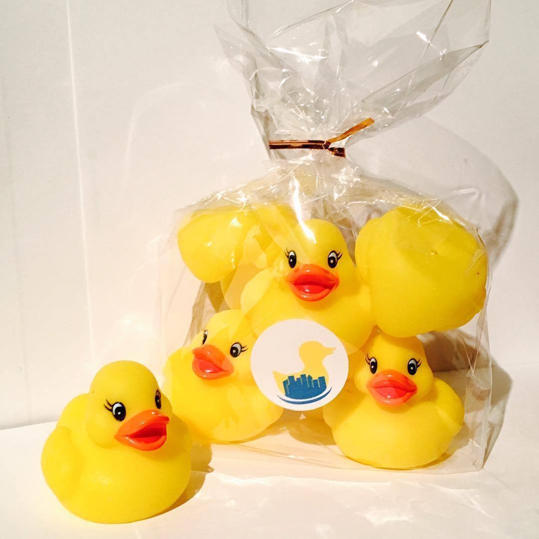Half Dozen 2 Mini Pretty Rubber Duck (6) - Baby Shower Rubber Ducks – DUCKY  CITY