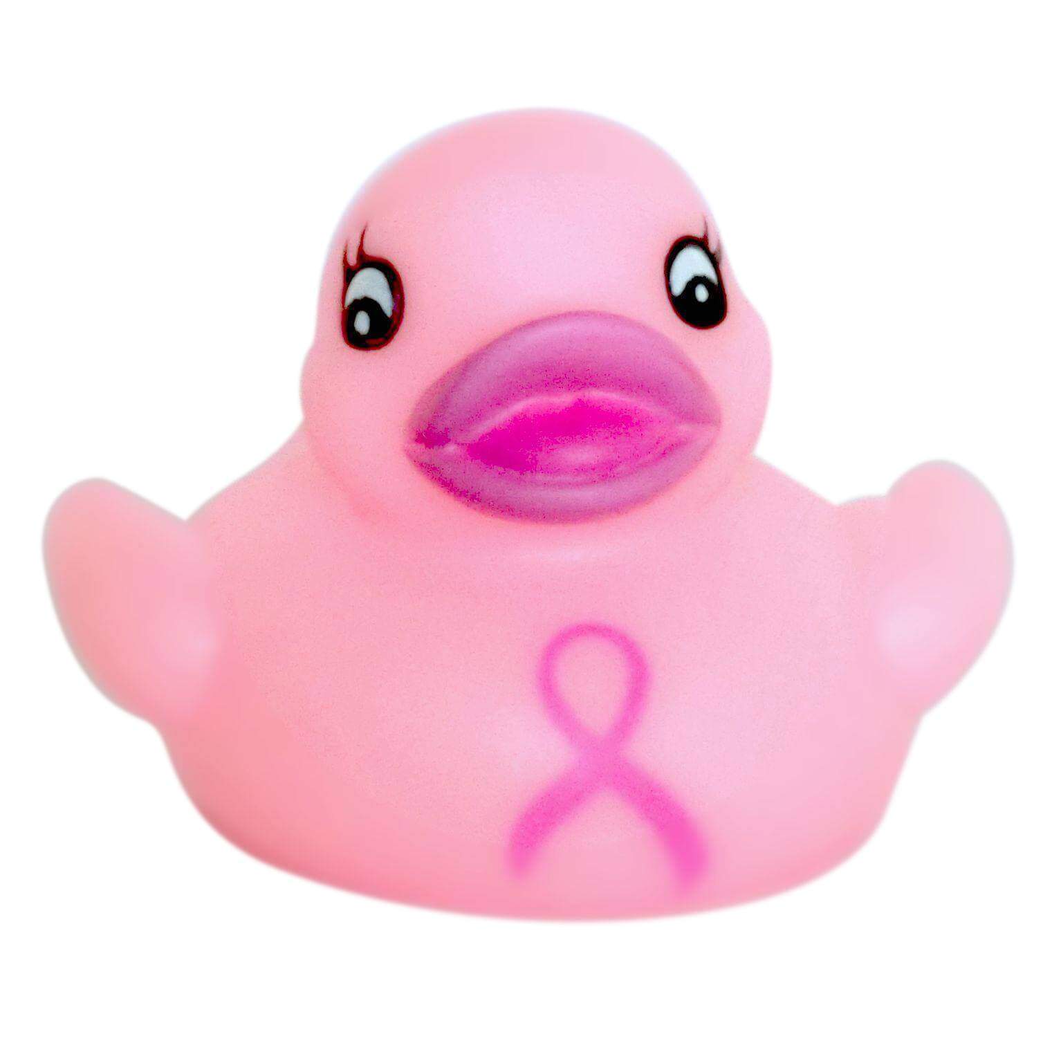 2 Mini Pink Ribbon Rubber Duck - Rubber Ducks For Sale – DUCKY CITY