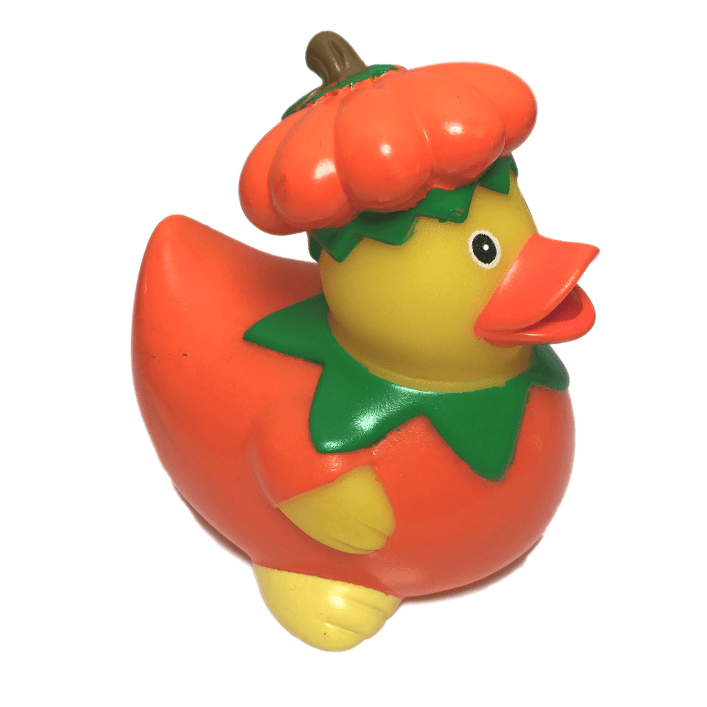 Pumpkin Rubber Duck