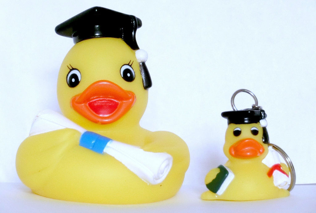 Rubber Graduation Duck