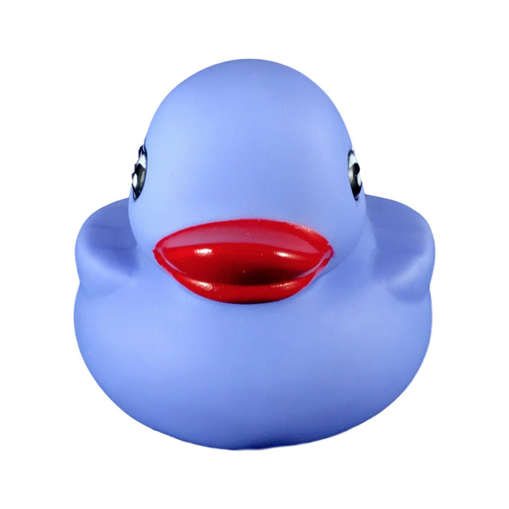 Squeaky Purple Rubber Duck