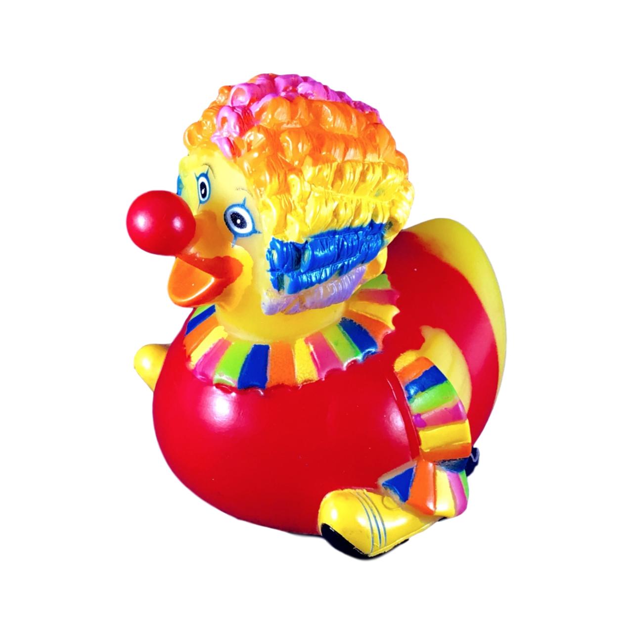 Clown rubber duck sales