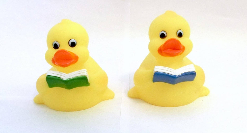 Rubber Reading Duck