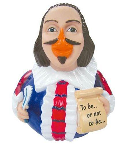 Celebriducks William Shakespeare Rubber Duck